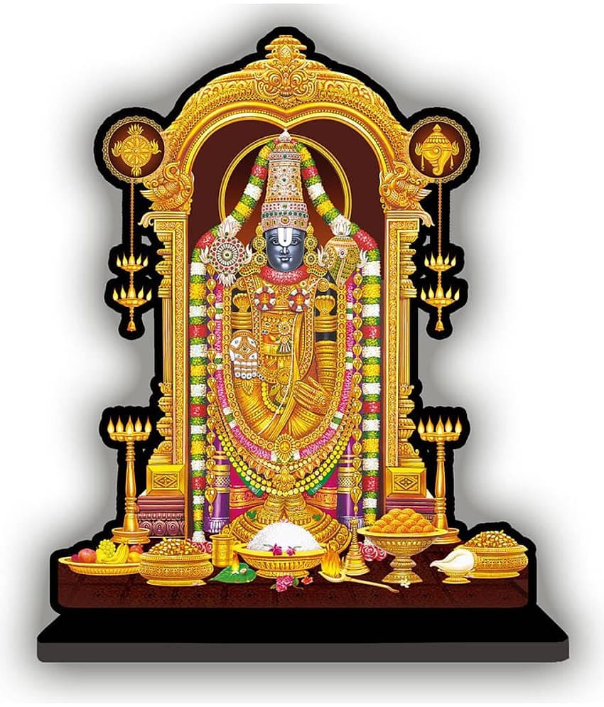 Saf Wood Balaji Idol ( 28 cm )