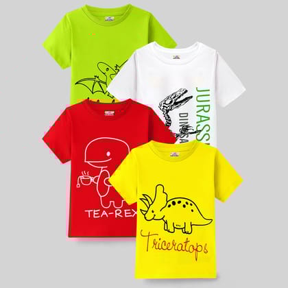 KUCHIPOO Baby Boys and Baby Girls Half Sleeves T-Shirts-12-18 Months