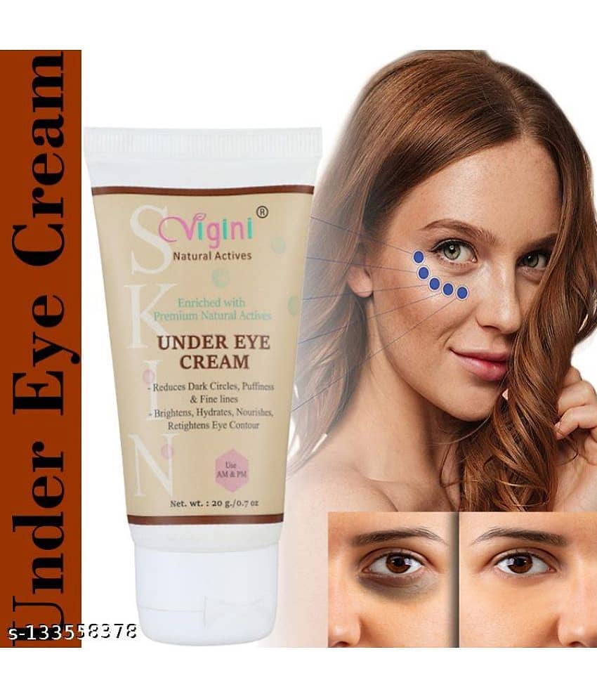 Vigini Under Eye Dark Circle Wrinkle Cream Eye Roller 20 g