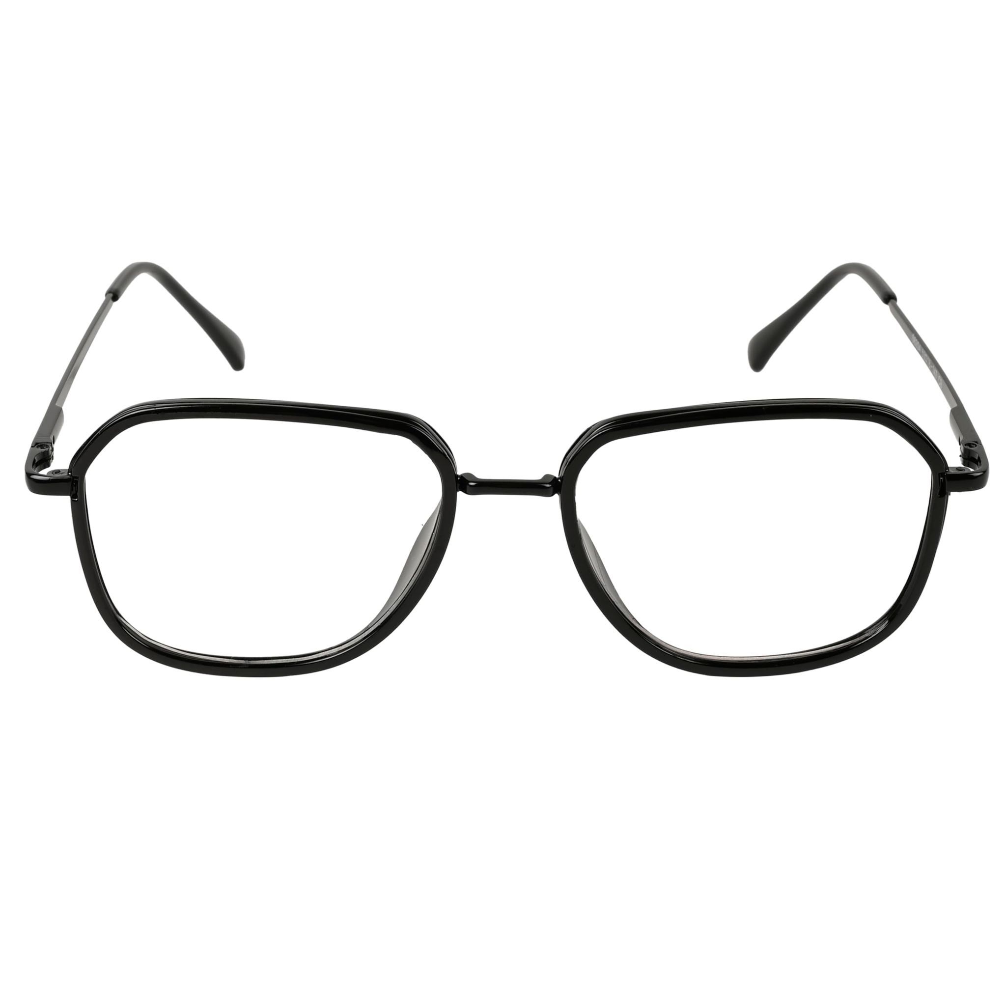 TERRY & CO Zero Power Blue Cut Eyeglasses | Metal Frame | Medium Size | Anti-Reflective, UV Protection, Lightweight | Spring Hinges | Unisex