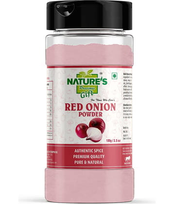 Natures Gift - 100 gm Red Onion Powder (Pack of 1)