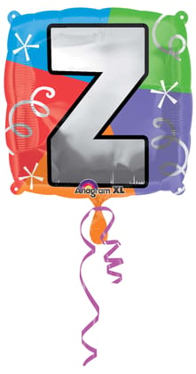 18" LETTER Z QUAD BALLOON