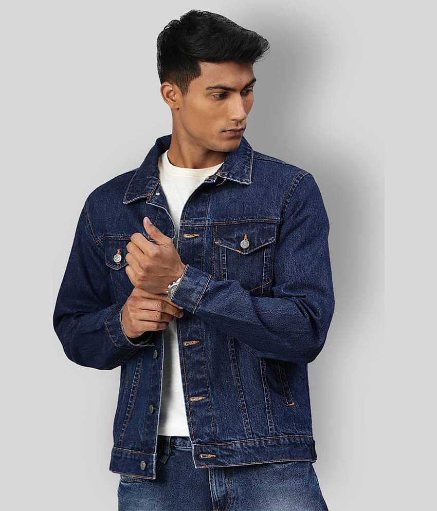 Urbano Fashion Blue Denim Jacket