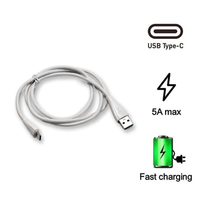 Type C data cable with 2.4Amp Rapid Charging  (1000mm)