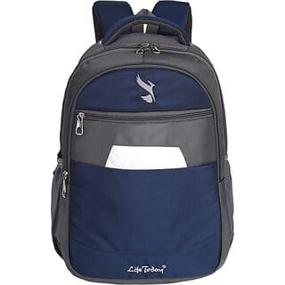 Life Today Large 33 L Laptop Backpack Laptop Backpack | Bags For Men & Women | 33 Litres Laptop Bags (Blue)