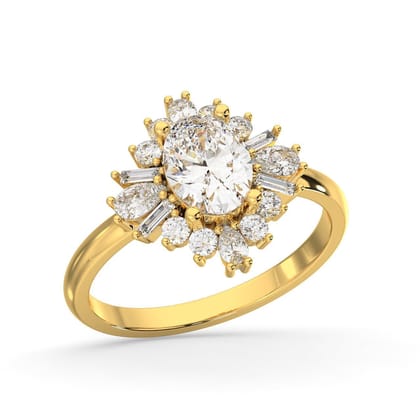 Stella Ring YELLOW GOLD / 21 (60.80 MM)