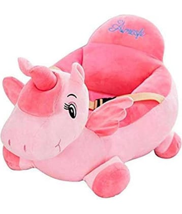 Daa Best  Unicorn Shape Soft Plush Cushion Baby Sofa Seat or Rocking Chair for Kids with Supportive Belt 0 to 2 Years (Unicorn)