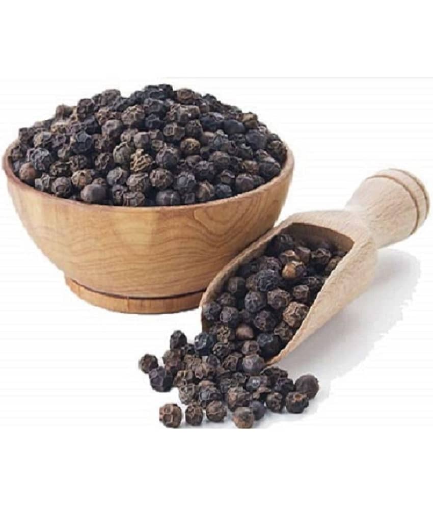 MYGODGIFT Kali Mirch Black Pepper Whole Black Pepper Corns 200 gm
