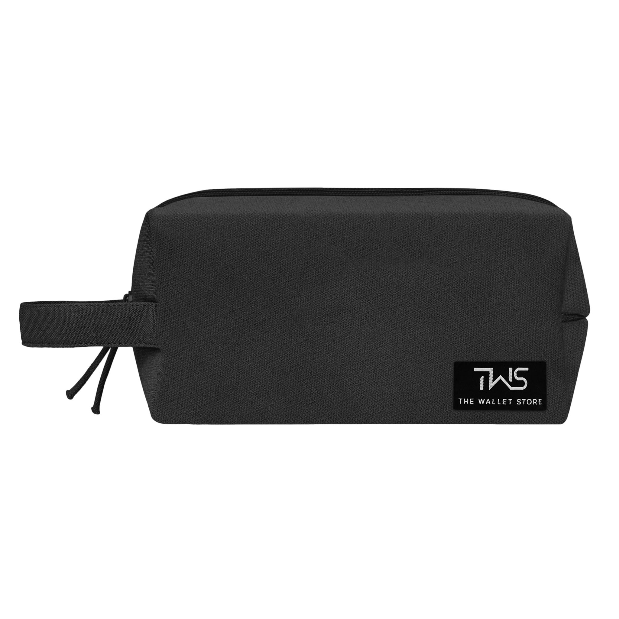 The Wallet Store EcoZen Canvas Pouch - Black