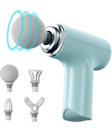 Skindora Mini Gun Massager Machine for Pain Relief - Body, Neck, Shoulders, Back, Arms & Feet Massager- 6 Speed Settings -7 Type-C Charging for Muscle Pain Relief Recovery, and Relaxation for Stiff Shoulders and Tired Muscles (Multi Color)