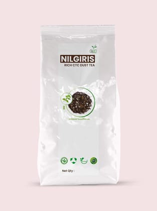 Two Dust One Bud Nilgris Rich CTC Dust Tea - Tulsi 250 Gms