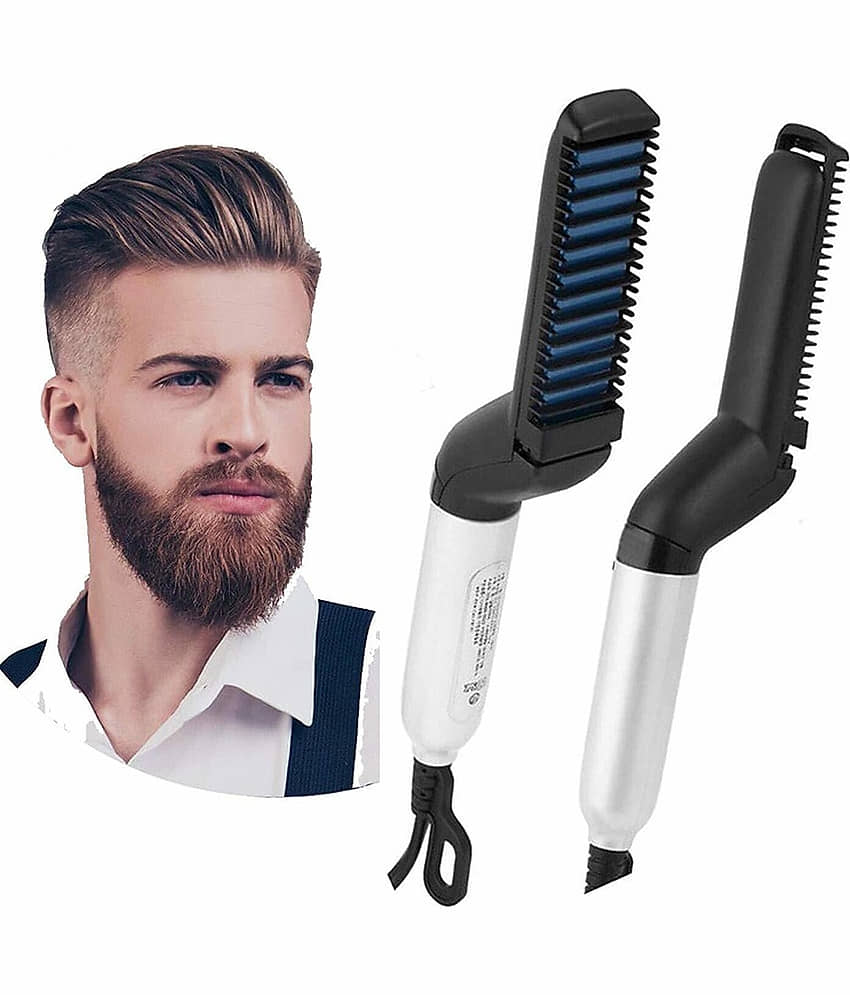 FITAZA Men Quick Beard Multicolor Hair Straightener