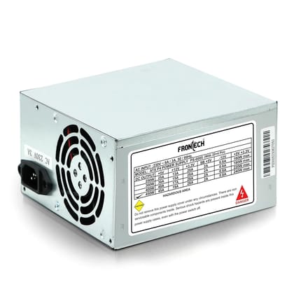 FRONTECH 450 Watts SMPS Power Supply Unit, Compliant with ATX 12V, 20/24 Pin Main Power, Power Protection