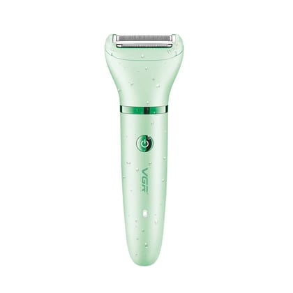 VGR V-735 Professional 3-in-1 Lady Shaver Set | Waterproof Cordless Trimmer for Women (Green/Pink) VGR V-735 Professional 3-in-1 Lady Shaver Set | Waterproof Cordless Trimmer for Women (Green/Pink) - Green
