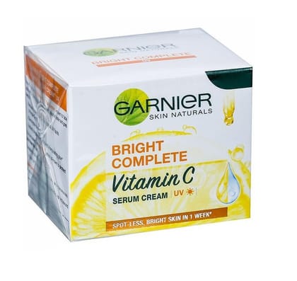 Garnier Bright Complete Vitamin C Serum Cream UV, 23 gm
