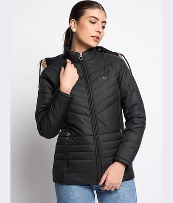SCOLLER Women Quilted Jacket ( Black )