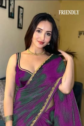 Diamond Frendy siffon  Sarees