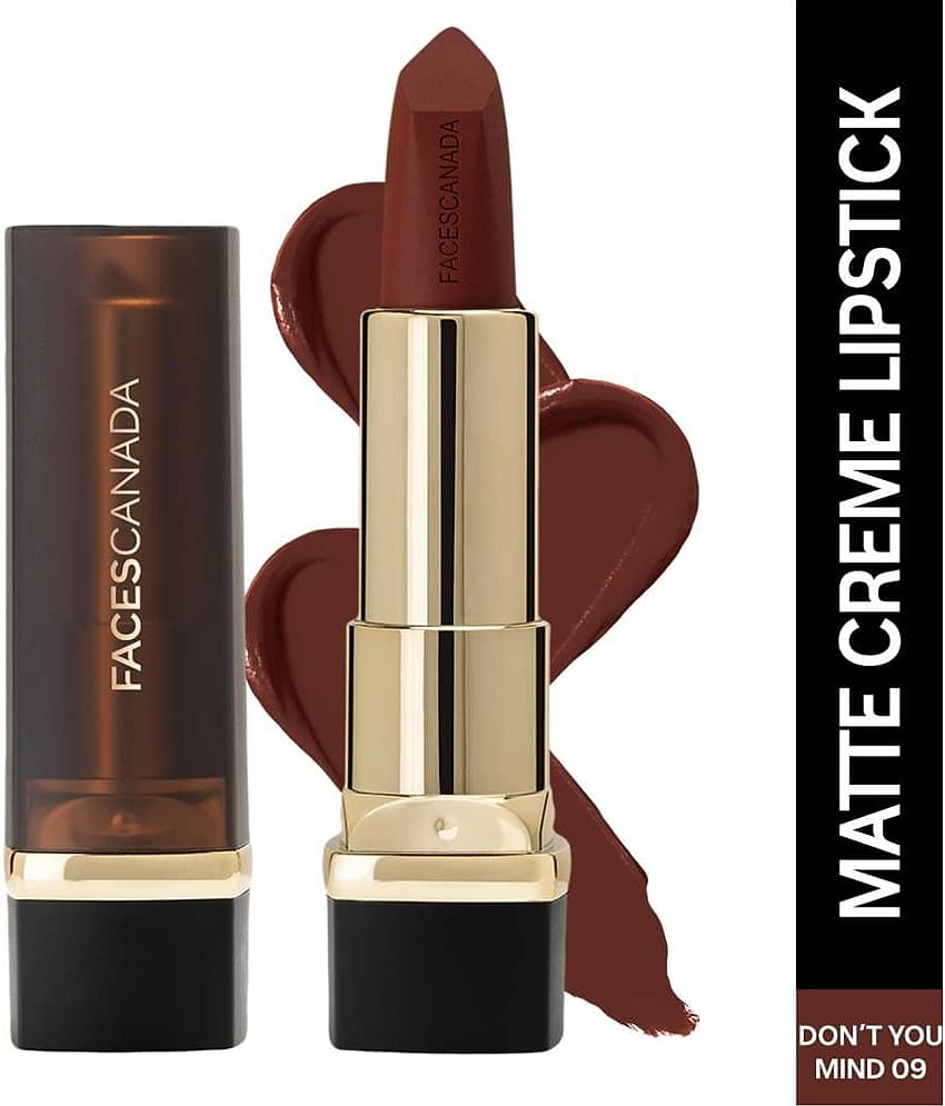 FACES CANADA Comfy Smoothe Matte Creme Lipstick - Don't You Mind 09, 4.2g