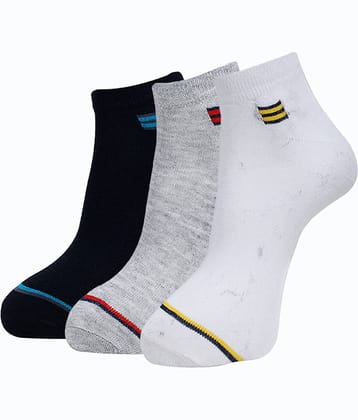 Dollar Cotton Blend Men's Self Design Blue Ankle Length Socks ( Pack of 9 )