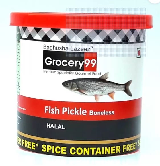 Badhusha Lazeez BLP37 Fish Pickle 300 G