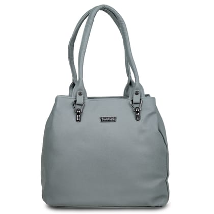 Jothi Lumira Premium Womens Handbag | Multi-Compartment Synthetic Leather Tote | Pebbled Finish | Soft Base | Water-Resistant | Olive Green