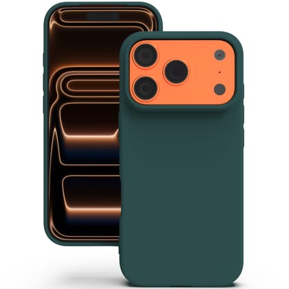 YATWIN Silicone Case for iPhone 17 Pro, Soft-Touch, Shockproof, DustProof, Antiskid Phone Cover for Apple iPhone 17 Pro - Dark Green YATWIN Silicone Case for iPhone 17 Pro, Soft-Touch, Shockproof, DustProof, Antiskid Phone Cover for Apple iPhone 17 Pro - YATWIN Silicone Case for iPhone 17 Pro, Soft-Touch, Shockproof, DustProof, Antiskid Phone Cover for Apple iPhone 17 Pro - Dark Green YATWIN Silicone Case for iPhone 17 Pro, Soft-Touch, Shockproof, DustProof, Antiskid Phone Cover for Apple iPhone 17 Pro -