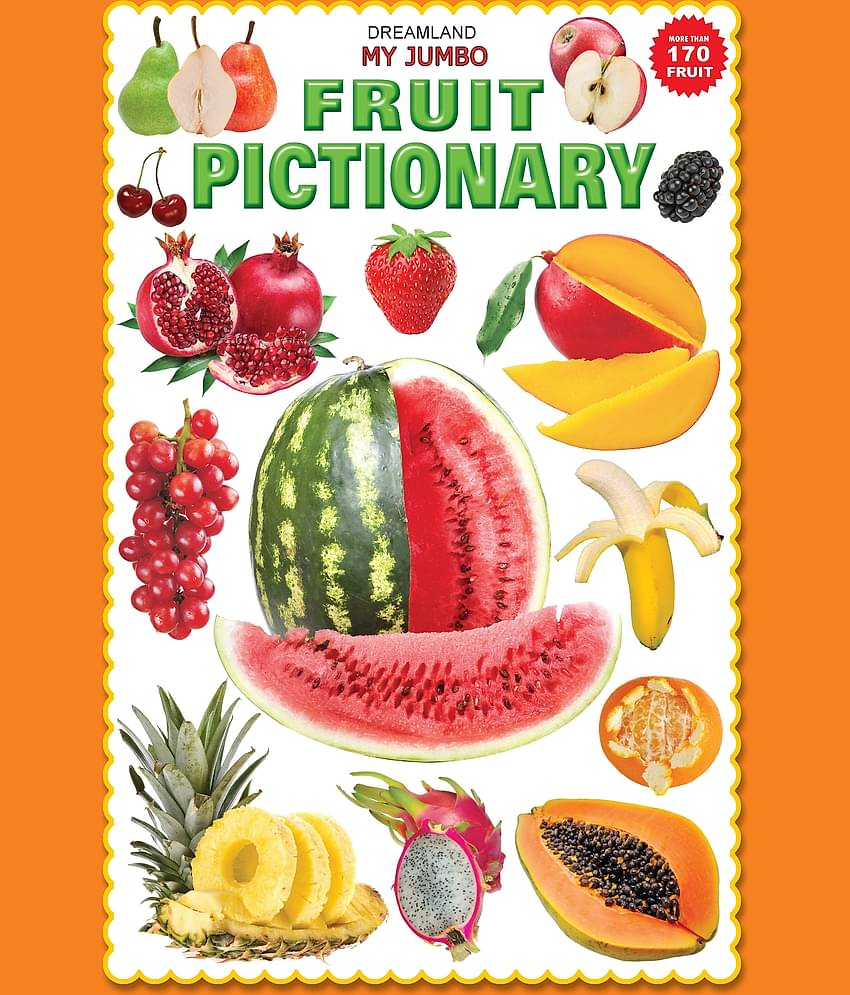 My Jumbo Fruit Pictionary  - Picture Book