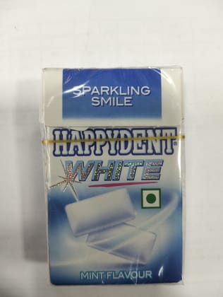 Happydent White Sparkling Smile Mint flavour 