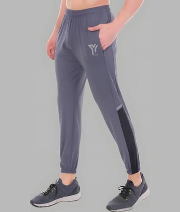 YUNEK Grey Polyester Men's Trackpants ( Pack of 1 )