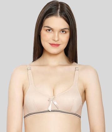 ILRASO Cotton Blend Lightly Padded Women's Plunge Bra ( Black )