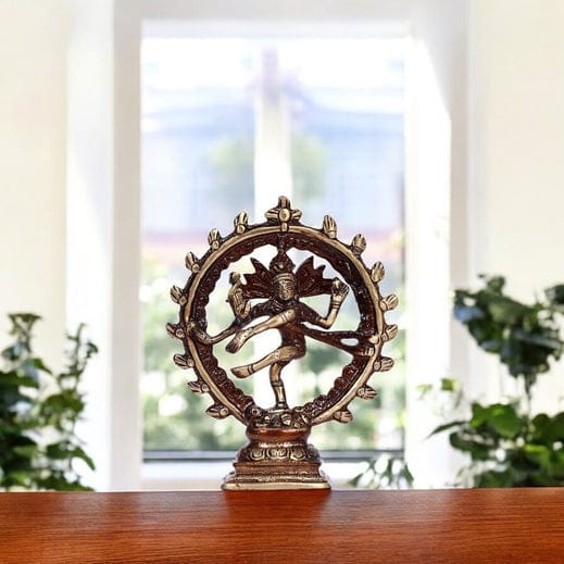 Handcrafted Brass Natraja Idol