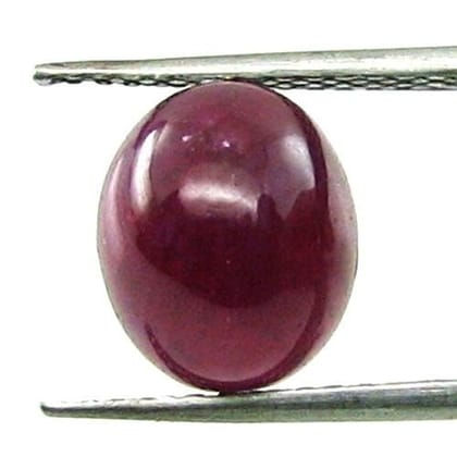 6.9Ct Pair Natural Ruby Oval Cabochon Gemstones