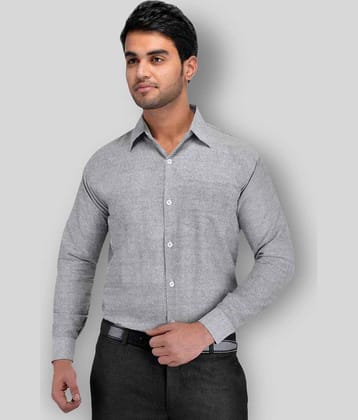 DESHBANDHU DBK - Grey Cotton Regular Fit Men's Formal Shirt (Pack of 1)