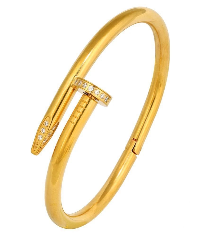 ZIVOM Gold Stainless Steel Bracelets - None
