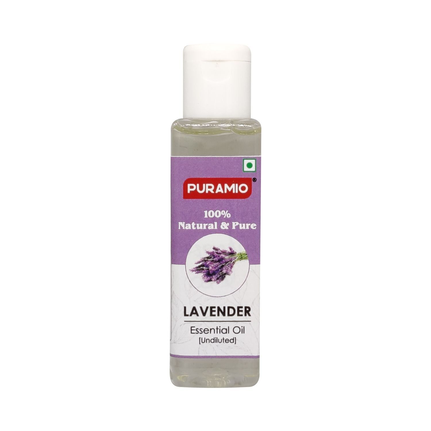 Puramio Lavender Essential Oil (Undiluted) 100% Natural & Pure, 30 ml