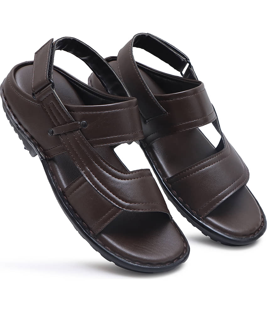 SHUAN - Black Men's Sandals