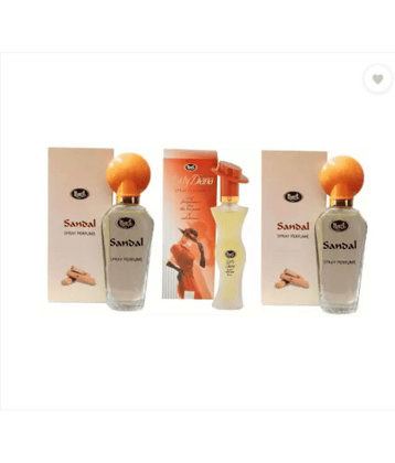 Monet - 2 SANDAL & 1 LADY DIANA  PERFUME 30 ML EACH Eau De Parfum (EDP) For Men,Women 90 ( Pack of 3 )