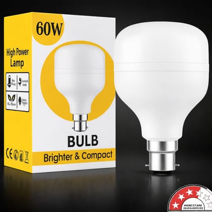 SPARKWORLD White 60 W Decorative B22 LED Bulb | Size: 60watt | Colour: 60 Watt