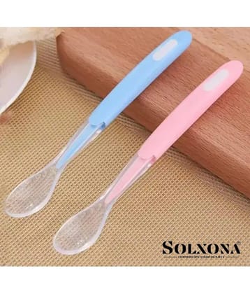 SOLXONA Silicone 2 pc Spoons & Forks