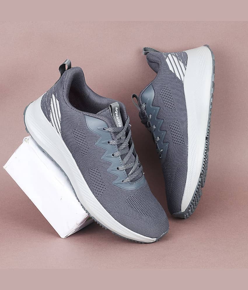Aqualite LRO00001GLGDG Gray Men's Sports Running Shoes