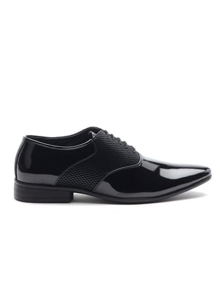 Delco PU Sole Party Wear Derby-40 / Black