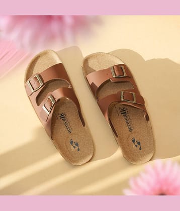 Aerowalk Tan Men's Slide Flip Flop