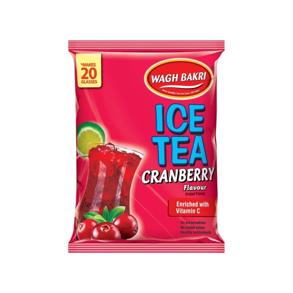 Wagh Bakri Vitamin C Boost Cranberry Ice Tea Premix, 250 g