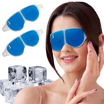 Eye Mask with Ice Pack Refresh and Relax Anytime