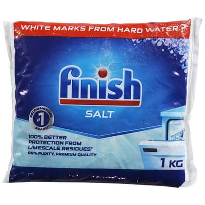 Finish Finish Dishwasher Salt - Works On Limescale & Watermarks, 1 kg
