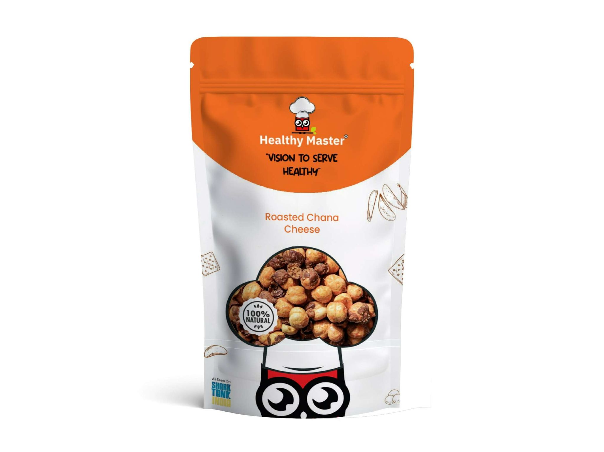 Healthy Master Roasted Cheese Chana - 200 Gram