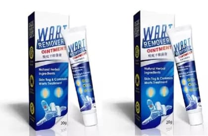 Elecsera Unique Cream Warts Remover Ointment Skin Tag Removal Pack of 2 (100 g)