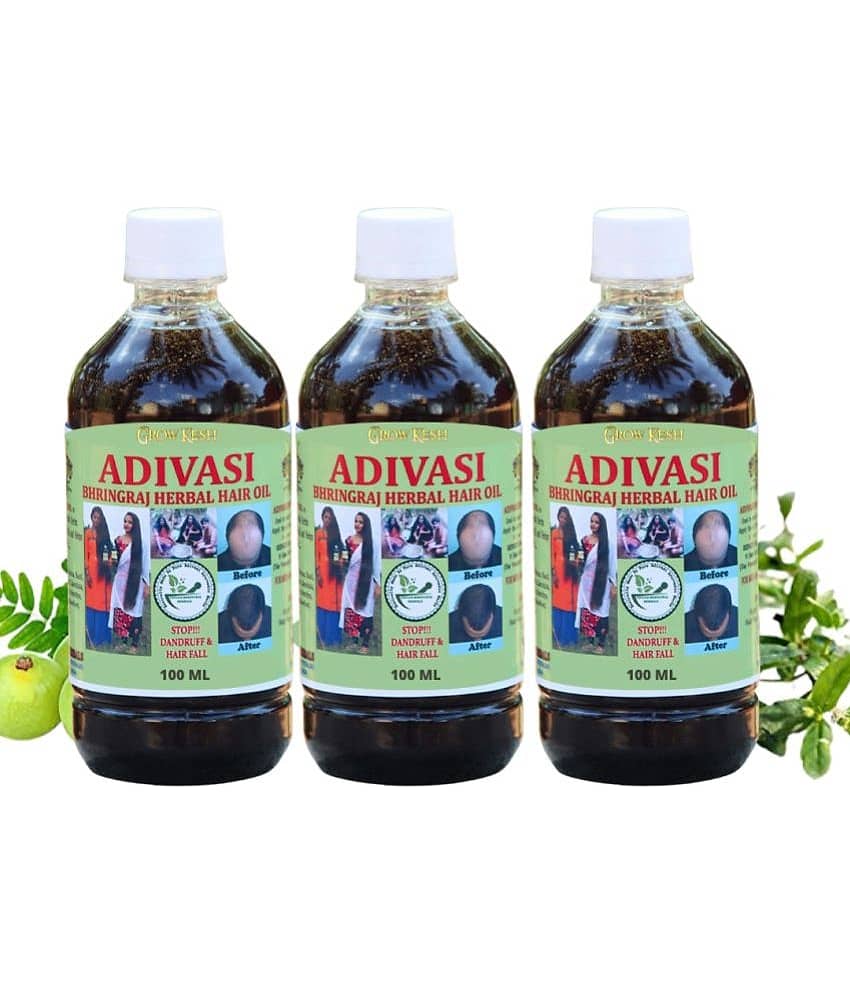 Growkesh - Hair Growth Bhringraj Oil 100 ml ( Pack of 3 )