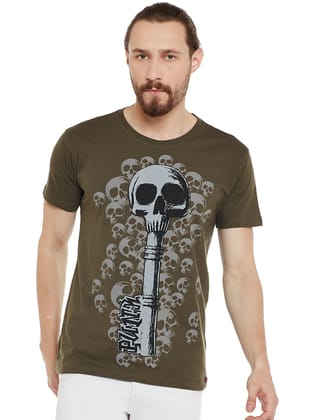 SKULL-KEY-XXL / Olive