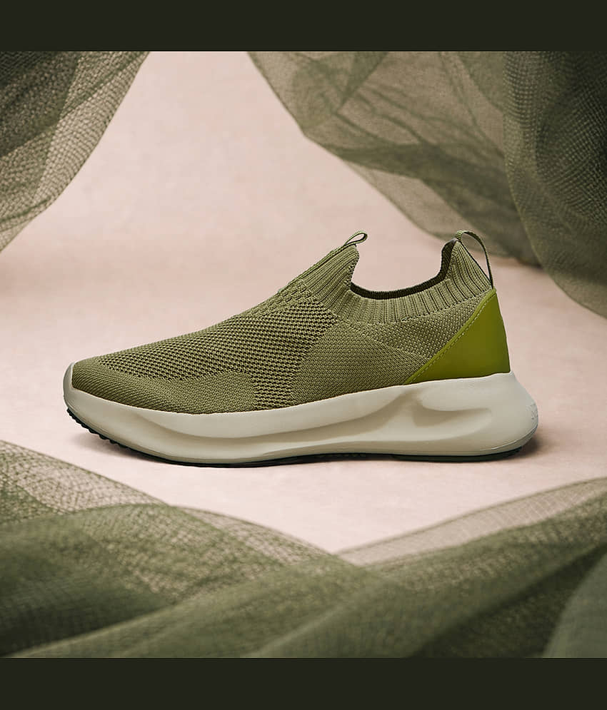 Neemans Olive Men's Slip-on Shoes